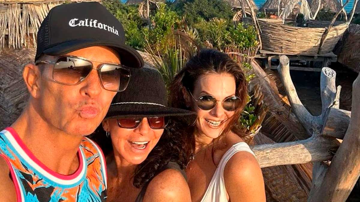 Erik Rubín, Mariana Garza y Alix Bauer pasaron unas divertidas vacaciones en Tulum.