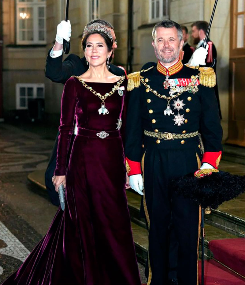 Princesa Mary y príncipe Federico, la futura reina consorte y rey de Dinamarca. 