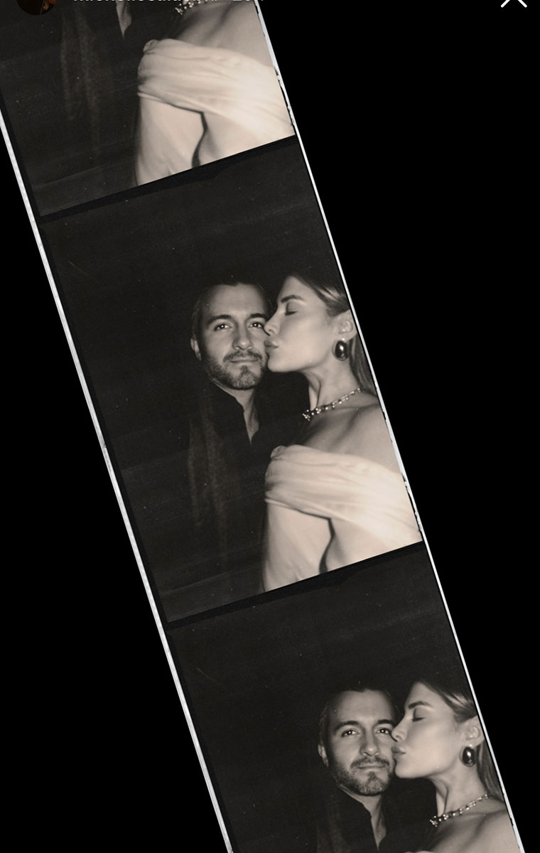 Michelle Salas y Danilo Díazgranados en la Riviera Maya