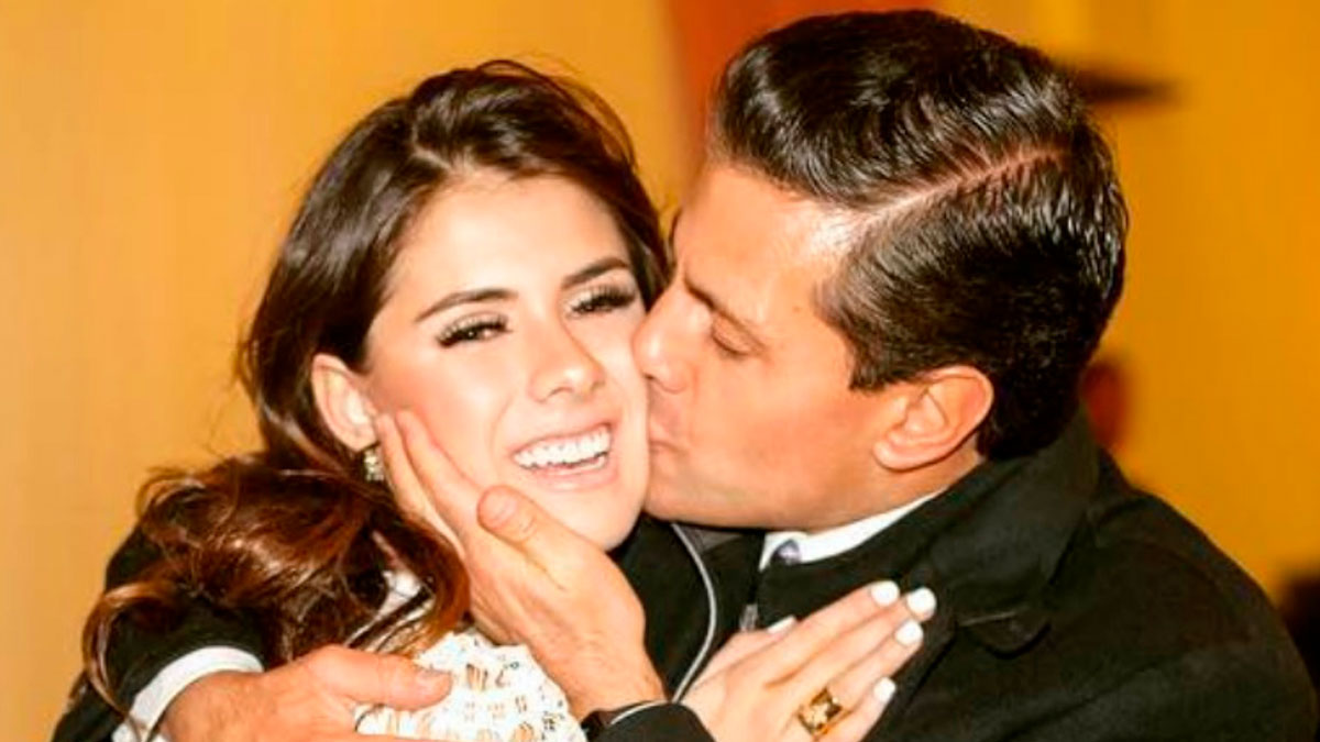 Paulina Peña y Enrique Peña Nieto