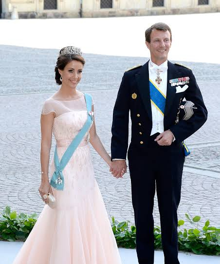 El príncipe Joaquín y su esposa, la princesa Marie. 