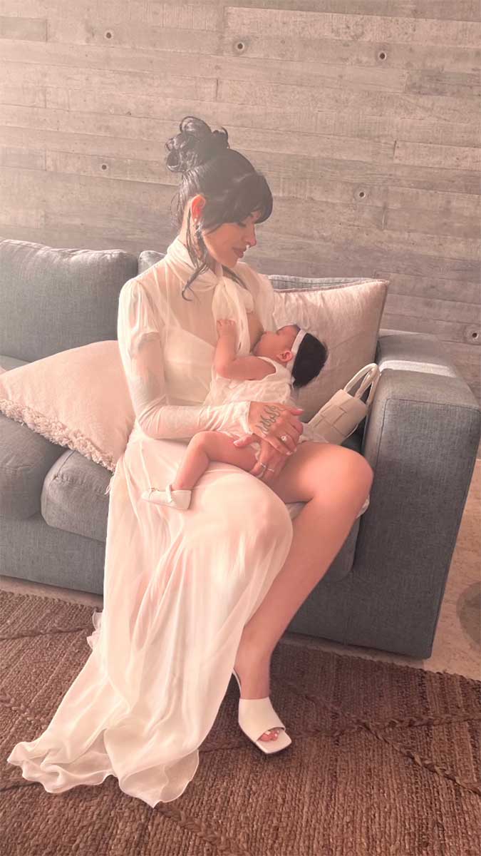 Inti hija Cazzu y Christian Nodal