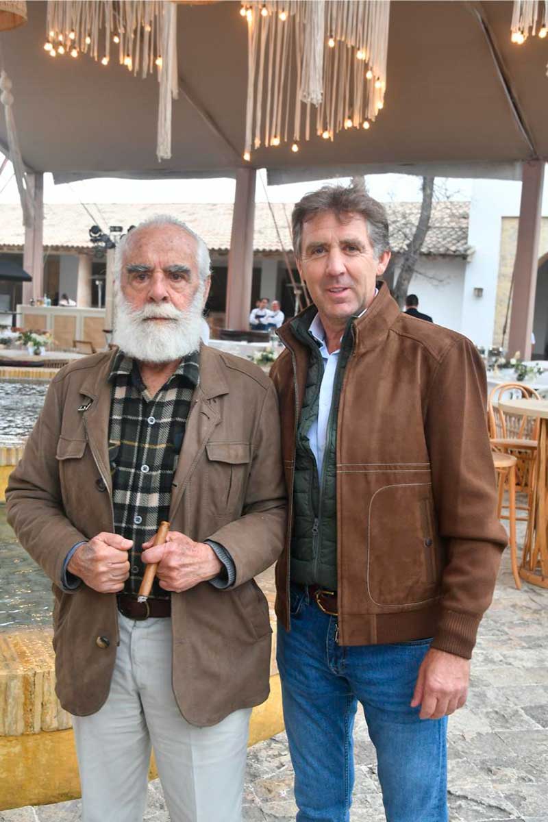 Diego Fernández de Ceballos y Pablo Hermoso de Mendoza