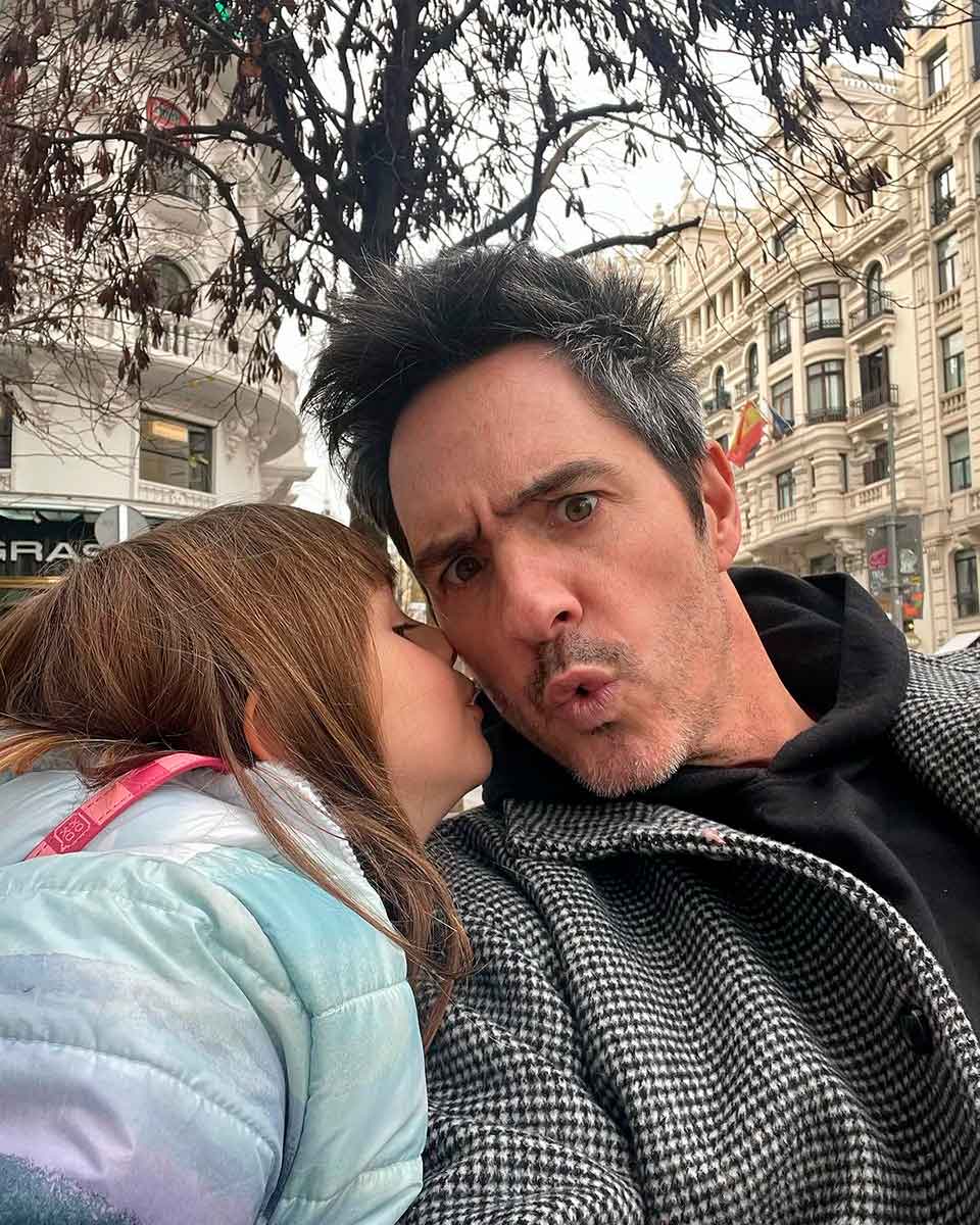 Mauricio aprovecha al máximo el tiempo con su hija Kailani y también con su primogénita Lorenza. 