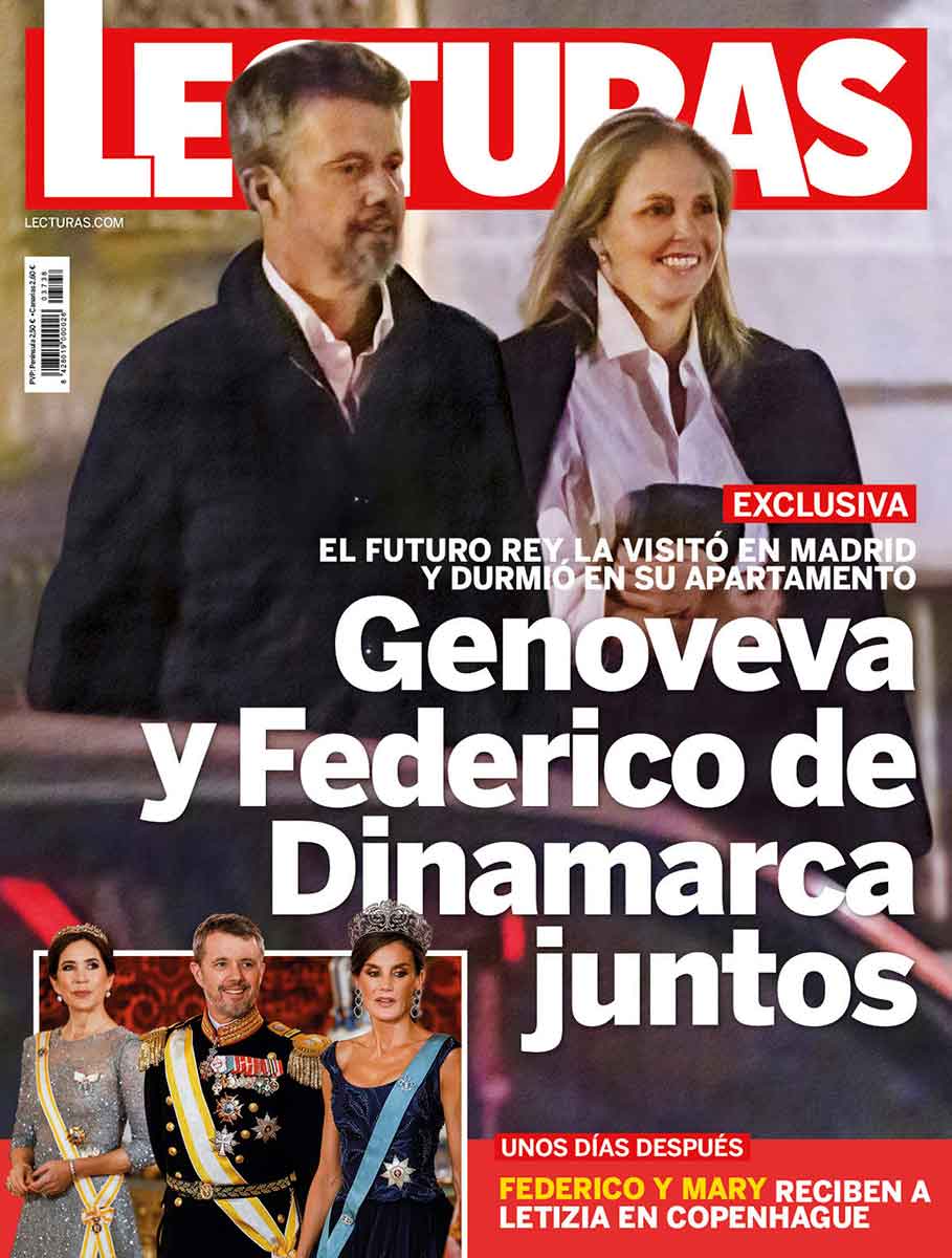 Genoveva permaneció 'escondida' tras la publicación de sus fotos con el entonces príncipe Federico de Dinamarca.