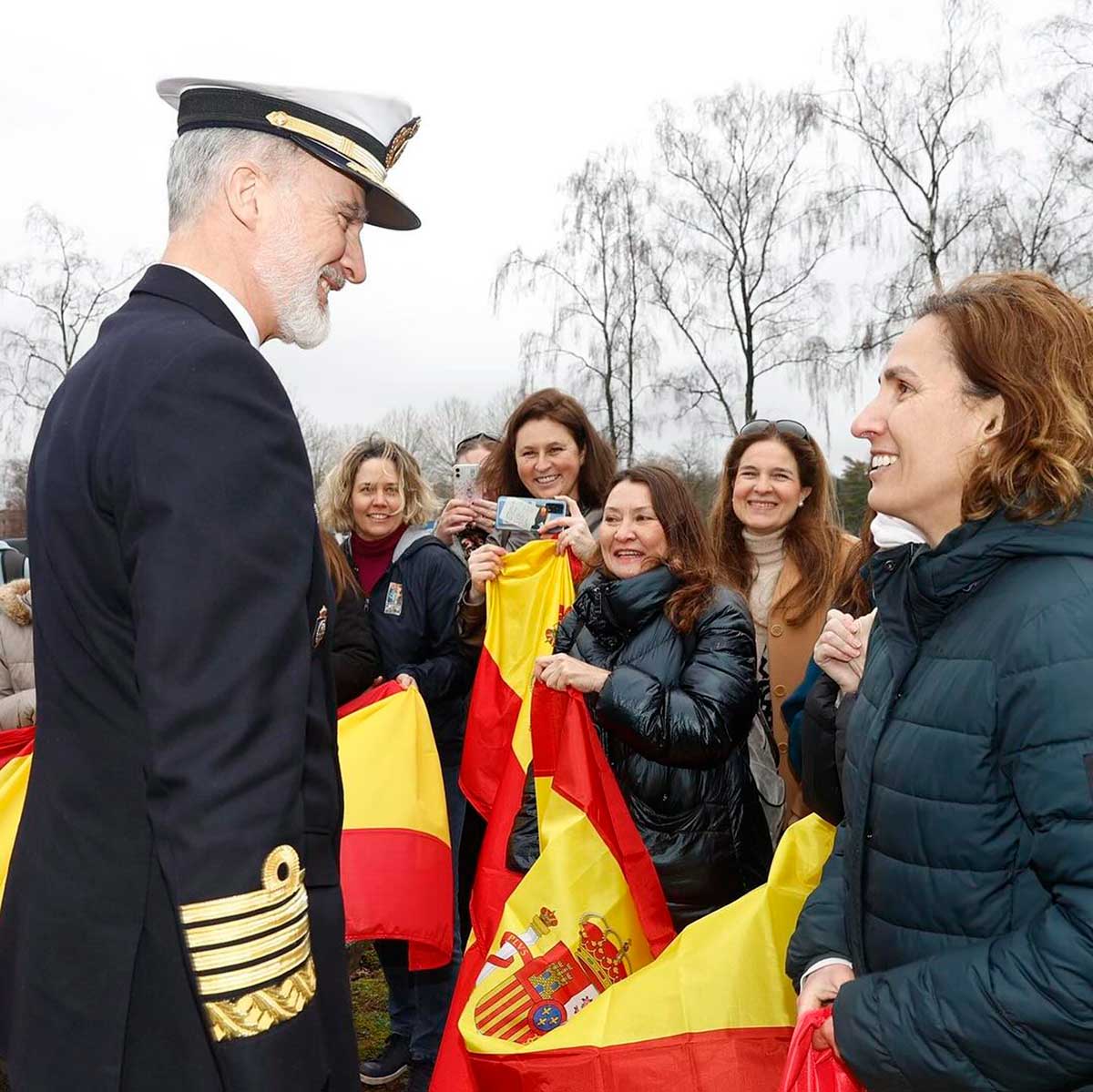 Rey Felipe VI en servicio