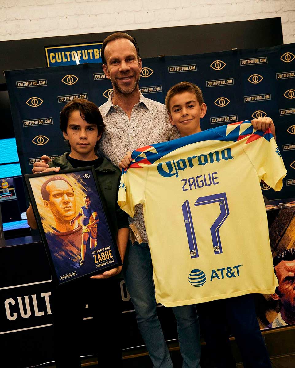 Zague se volvió en una inspiración para su hijo.