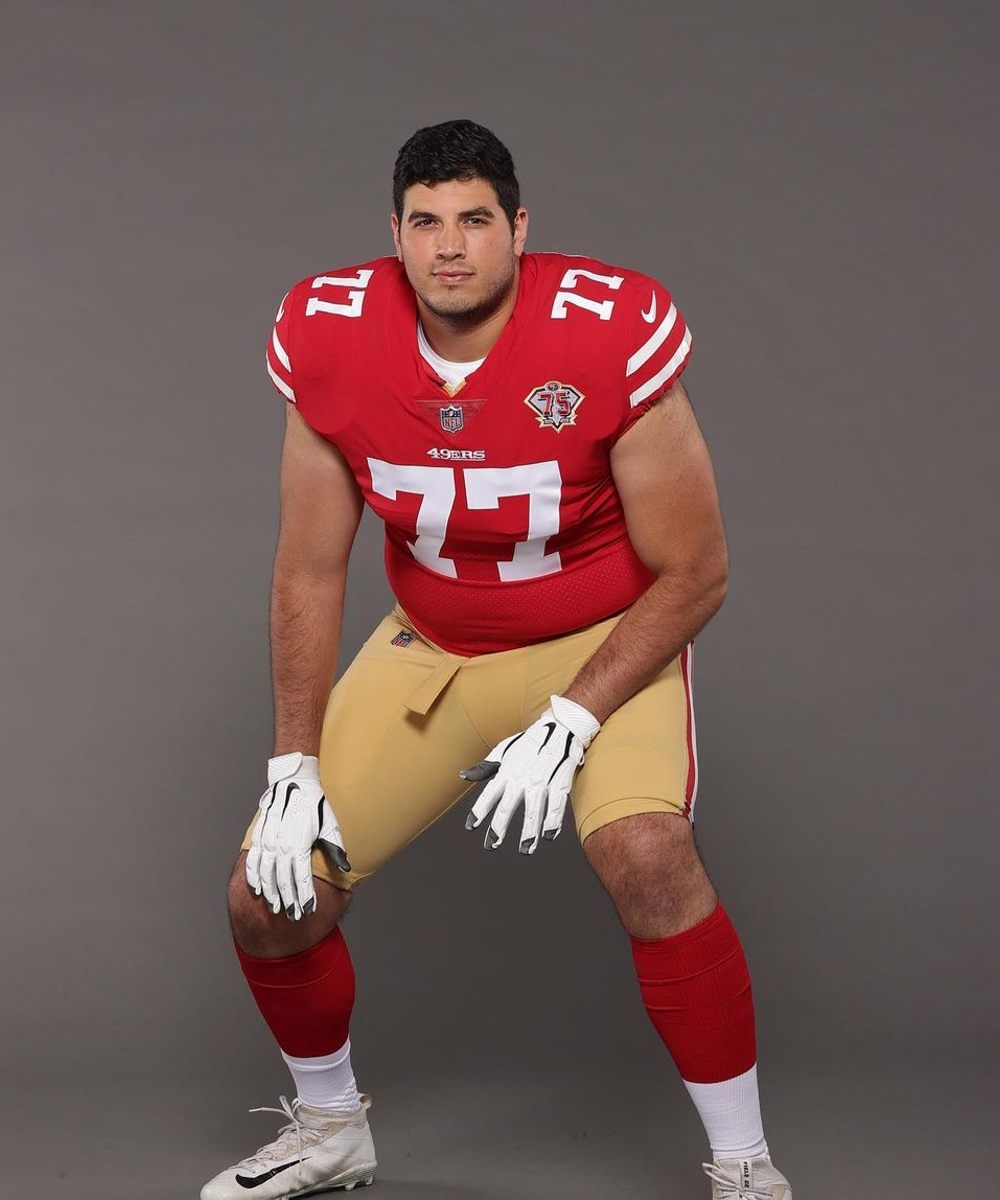 Alfredo Gutiérrez, el mexicano que juega para los 49ers y que estará en el Super Bowl LVIII.