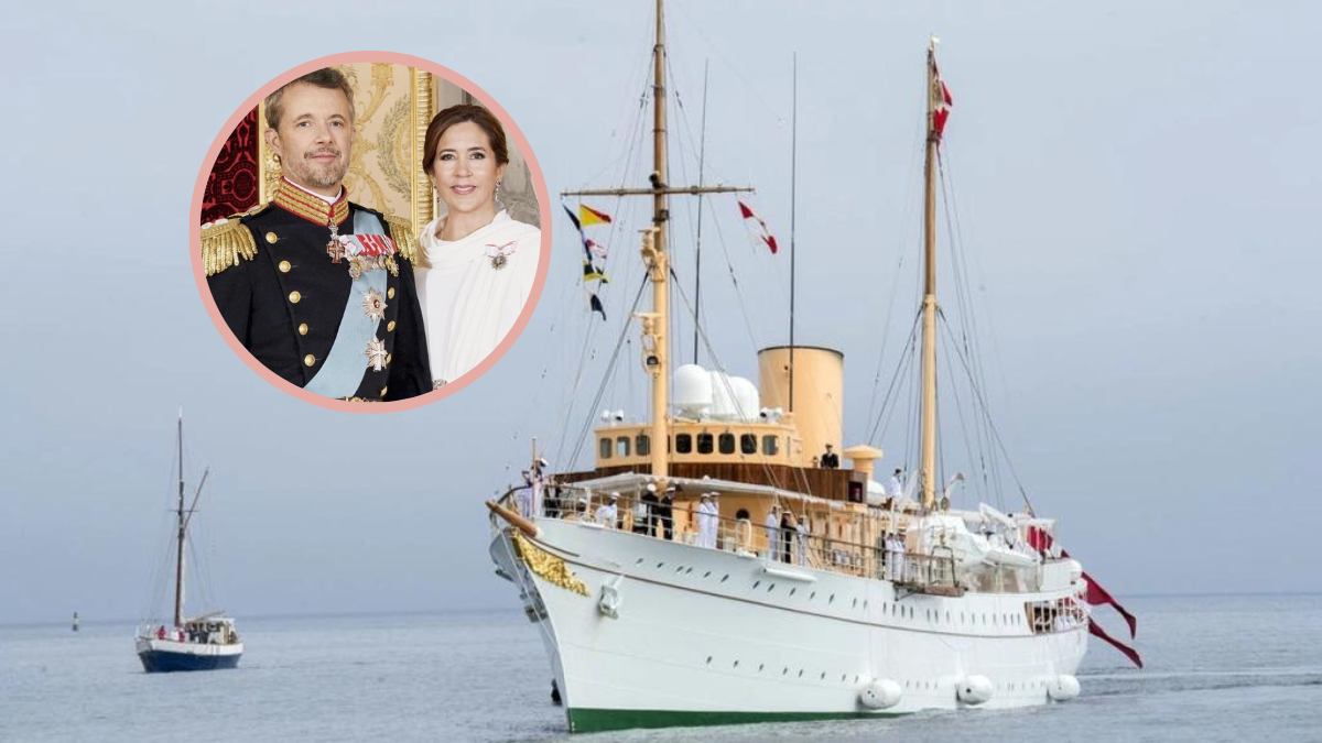 El lujoso ‘palacio flotante’ que usarán Federico X y Mary en su primera gira como reyes de Dinamarca