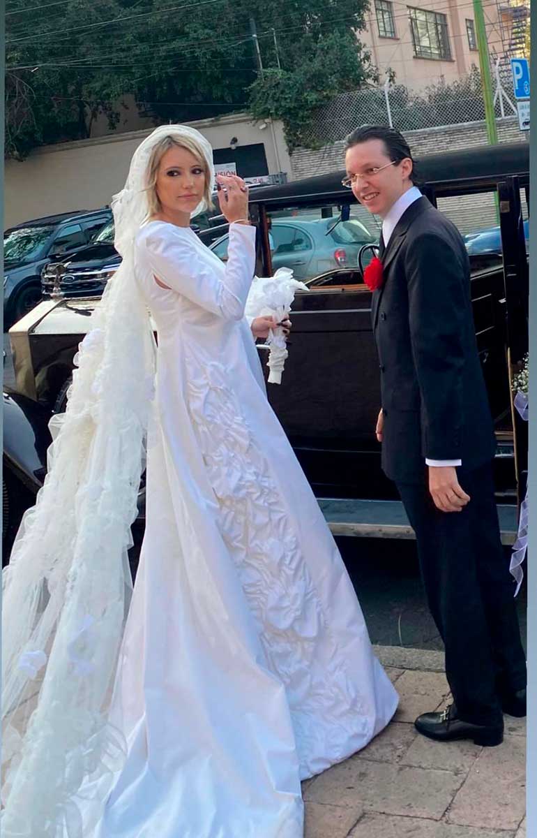 Olympia de la Macorra y Esteban Tamayo boda