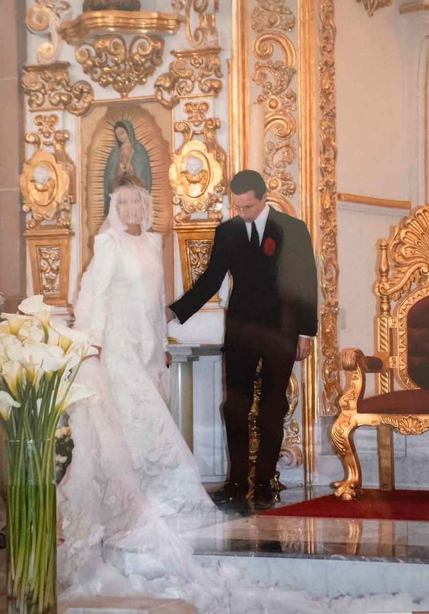 Olympia de la Macorra y Esteban Tamayo boda