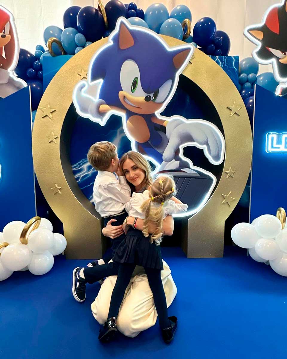 Chiara Ferragni cumple hijo