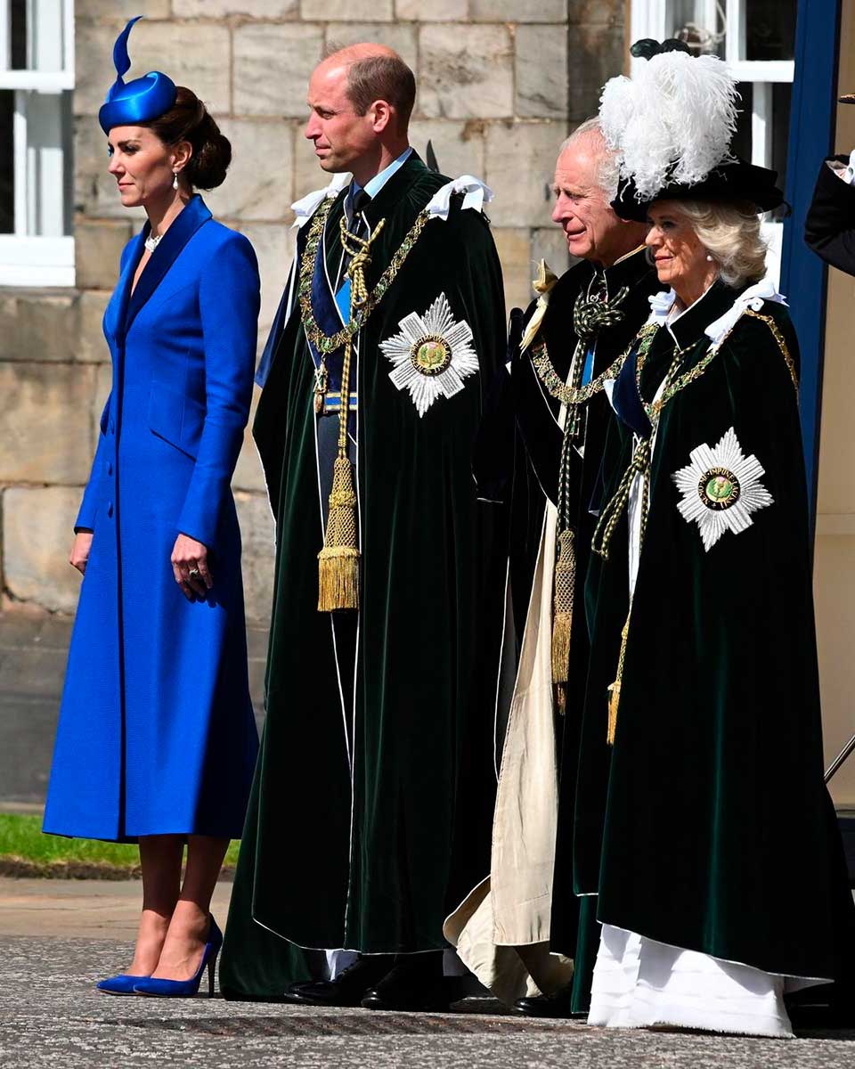 Kate Middleton y la reina Camilla podrían presidir ceremonias importantes.