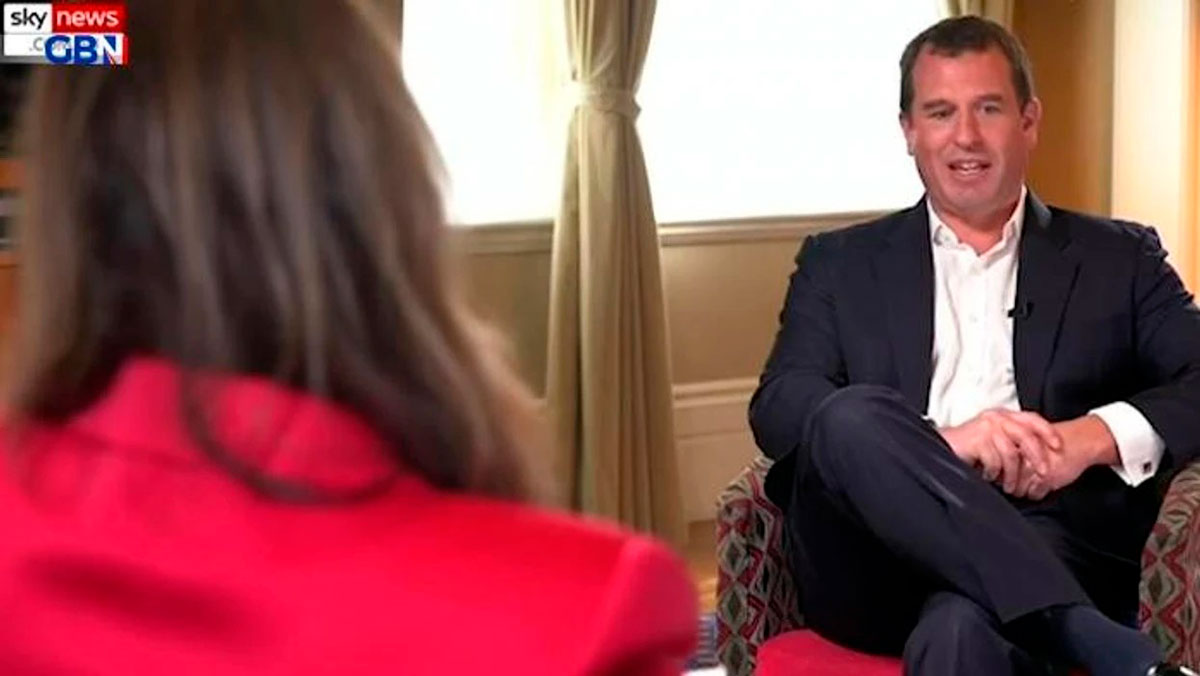 El sobrino de Carlos III ofreció una entrevista exclusiva para un canal de Australia. 
