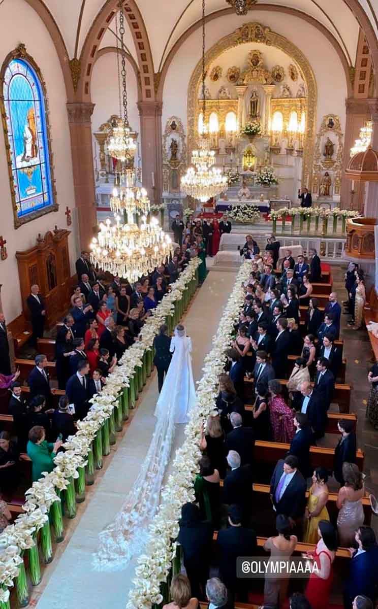 Olympia de la Macorra y Esteban Tamayo boda