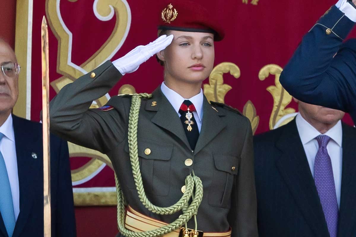 Leonor se reencontrará con su familia en su próximo período de vacaciones de la Academia Militar. 