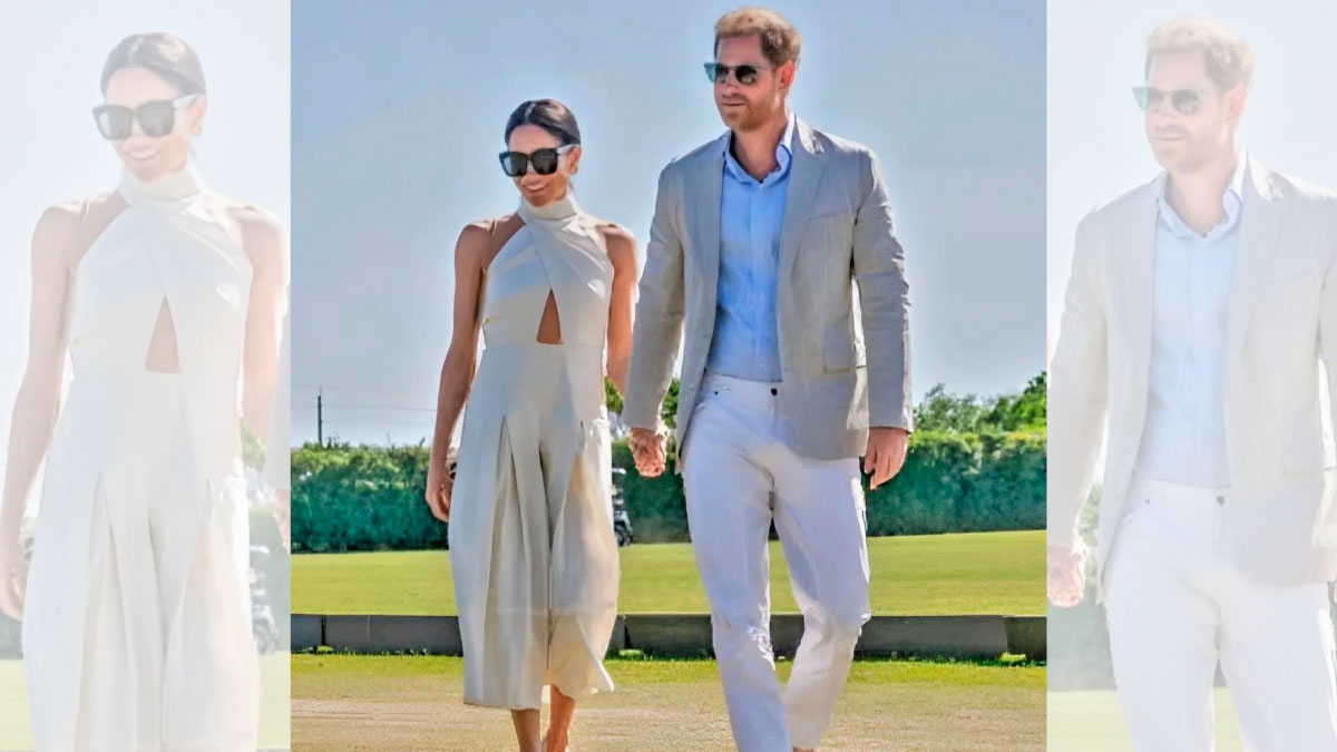 El príncipe Harry y Meghan Markle protagonizan momento viral que contrasta con la crisis de salud que vive la familia real británica