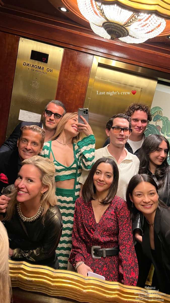 Michelle Salas, Danilo Díazgranados, Alex Basteri, Mariana Otero y más amigos en Los Ángeles.