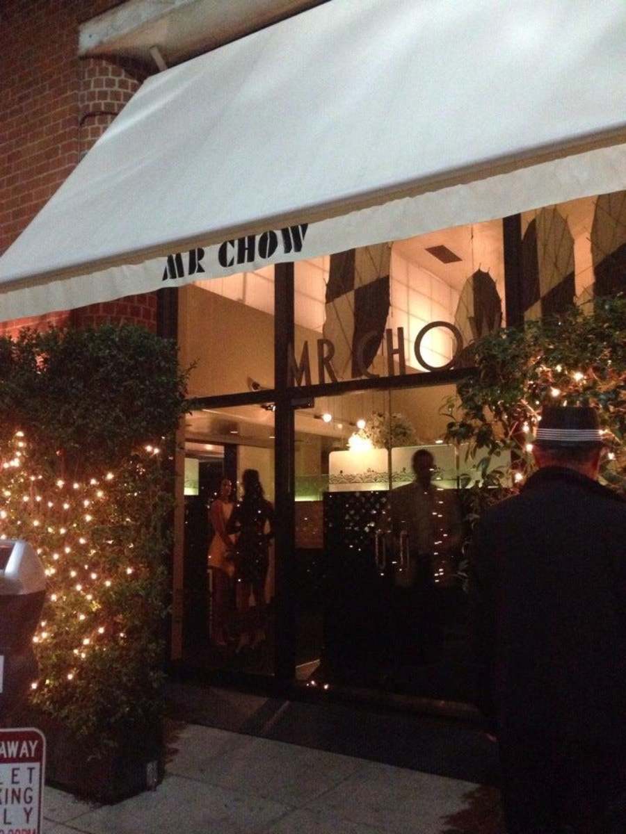 El restaurante Mr. Chow es uno de los favoritos de Luis Miguel.