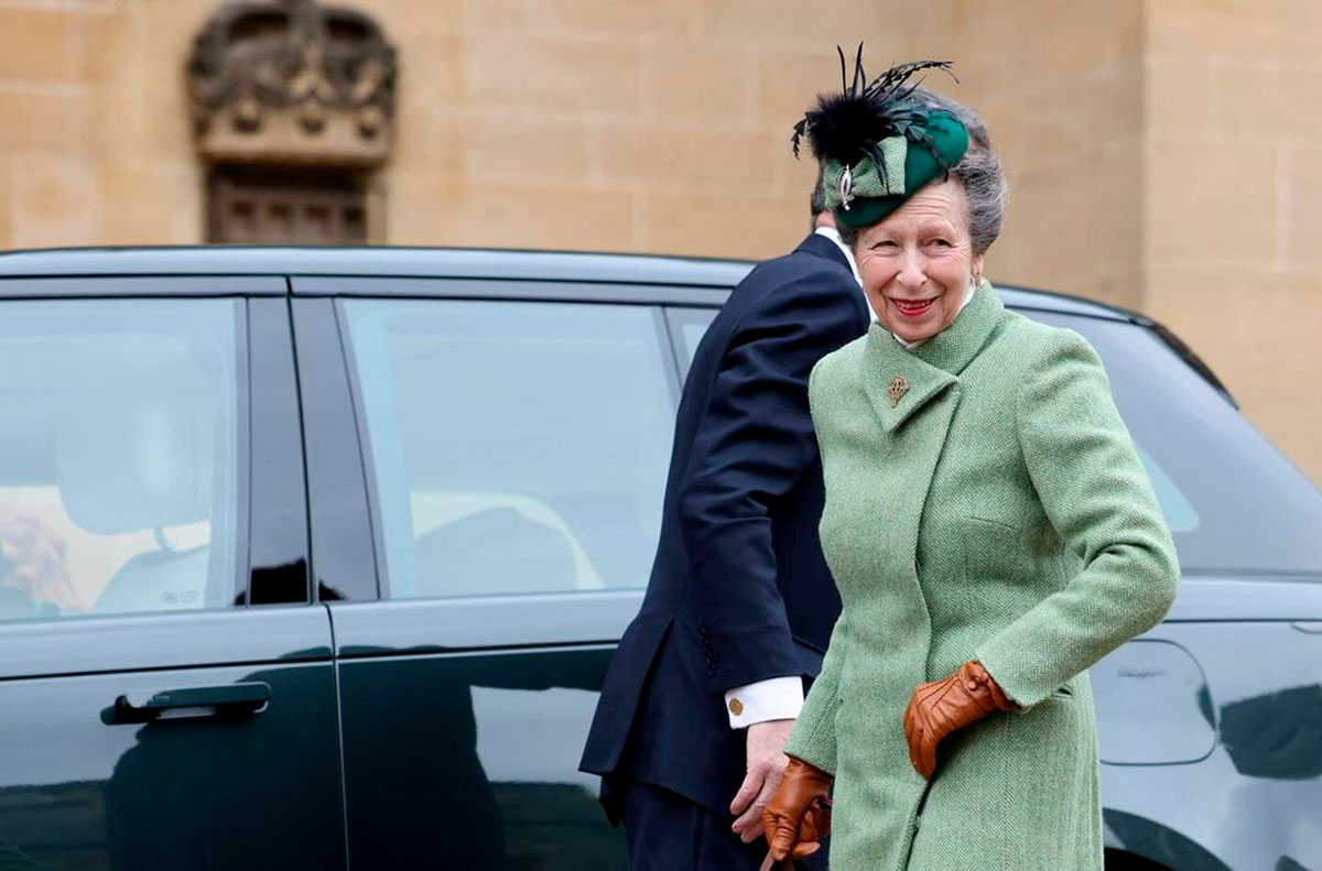 La ausencia de Ana se resentirá en los próximos días, al ser una de las personas más activas de la Familia Real británica. 