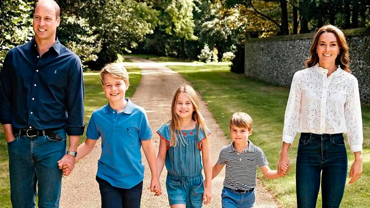 Kate y sus hijos George, Charlotte y Louis son una prioridad para el príncipe William.