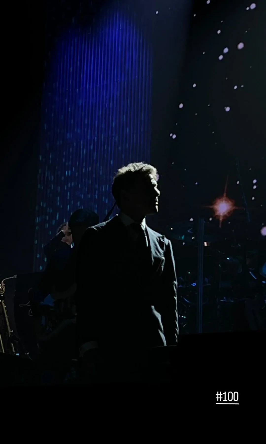 Luis Miguel celebró su show número 100 y Michelle Salas estuvo ahí para atestiguarlo. 