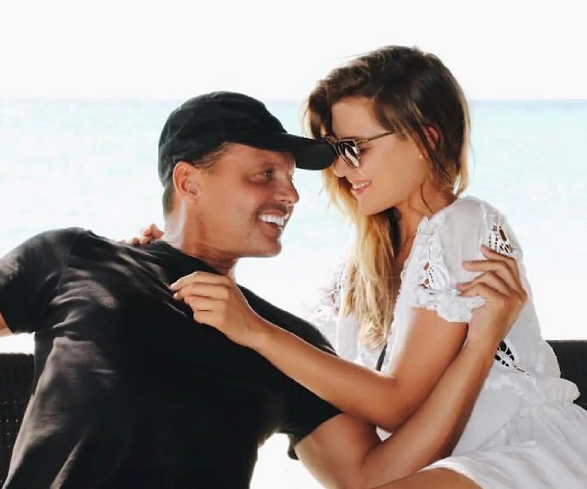 En el 2017, Michelle Salas compartió esta foto al lado de su papá, Luis Miguel. 