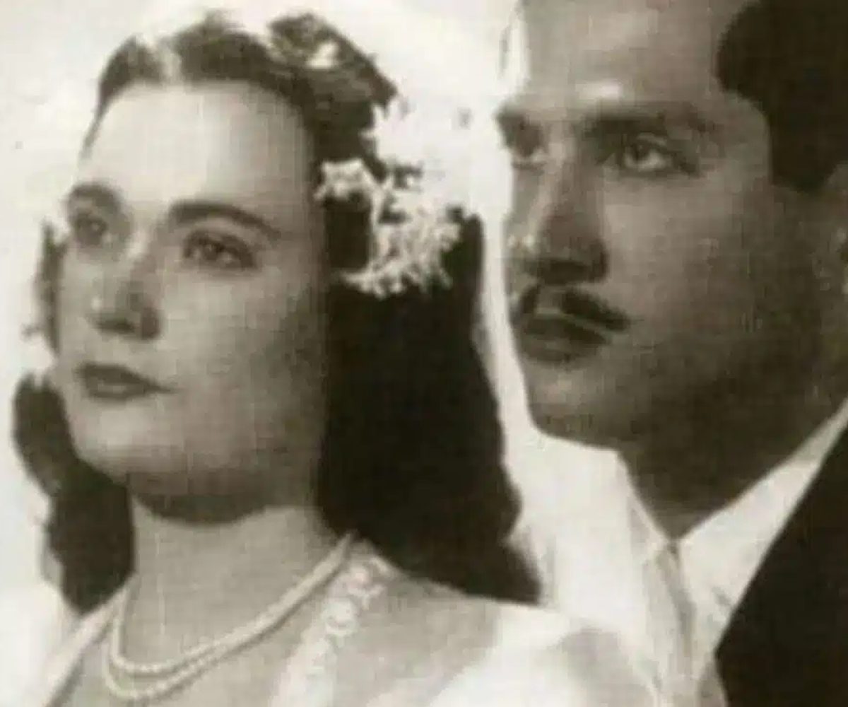 Falleció Yolanda Luken de Coppel a los 98 años. Aquí una postal del día de su boda con Enrique Coppel Tamayo. 