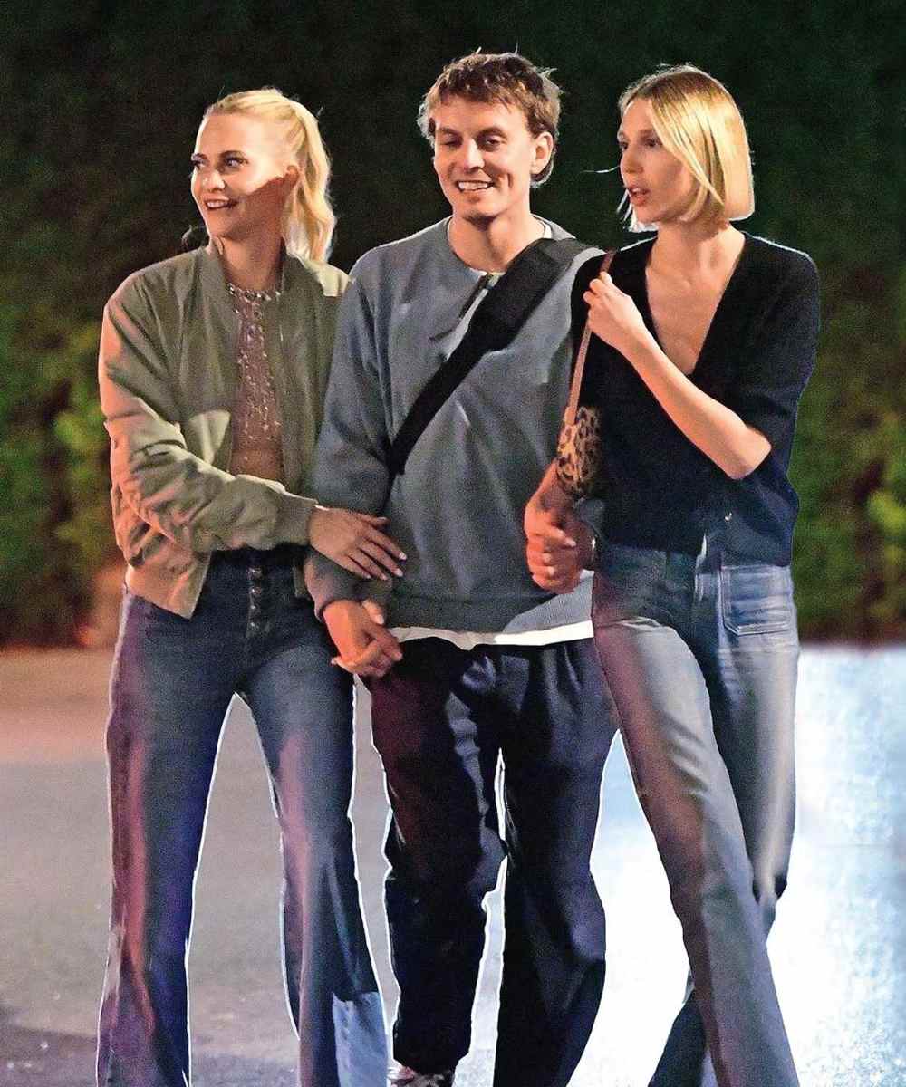 Poppy Delevingne, Thomas Straker y Olympia de Grecia.
