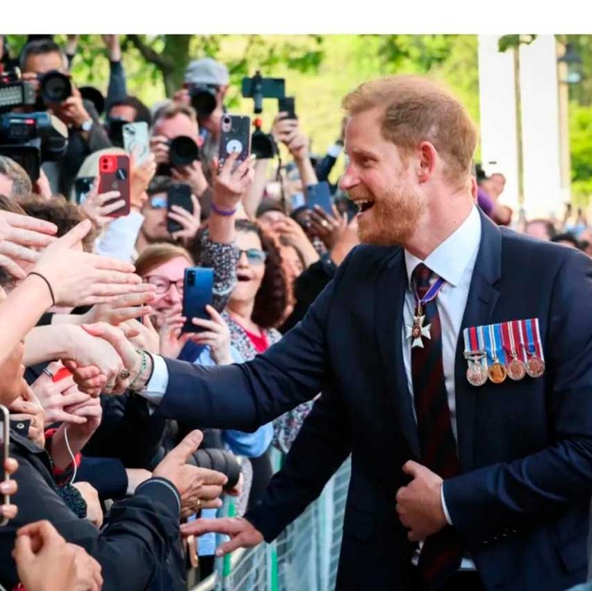 Harry visitó Londres para celebrar el décimo aniversario de los Juegos Invictus. 