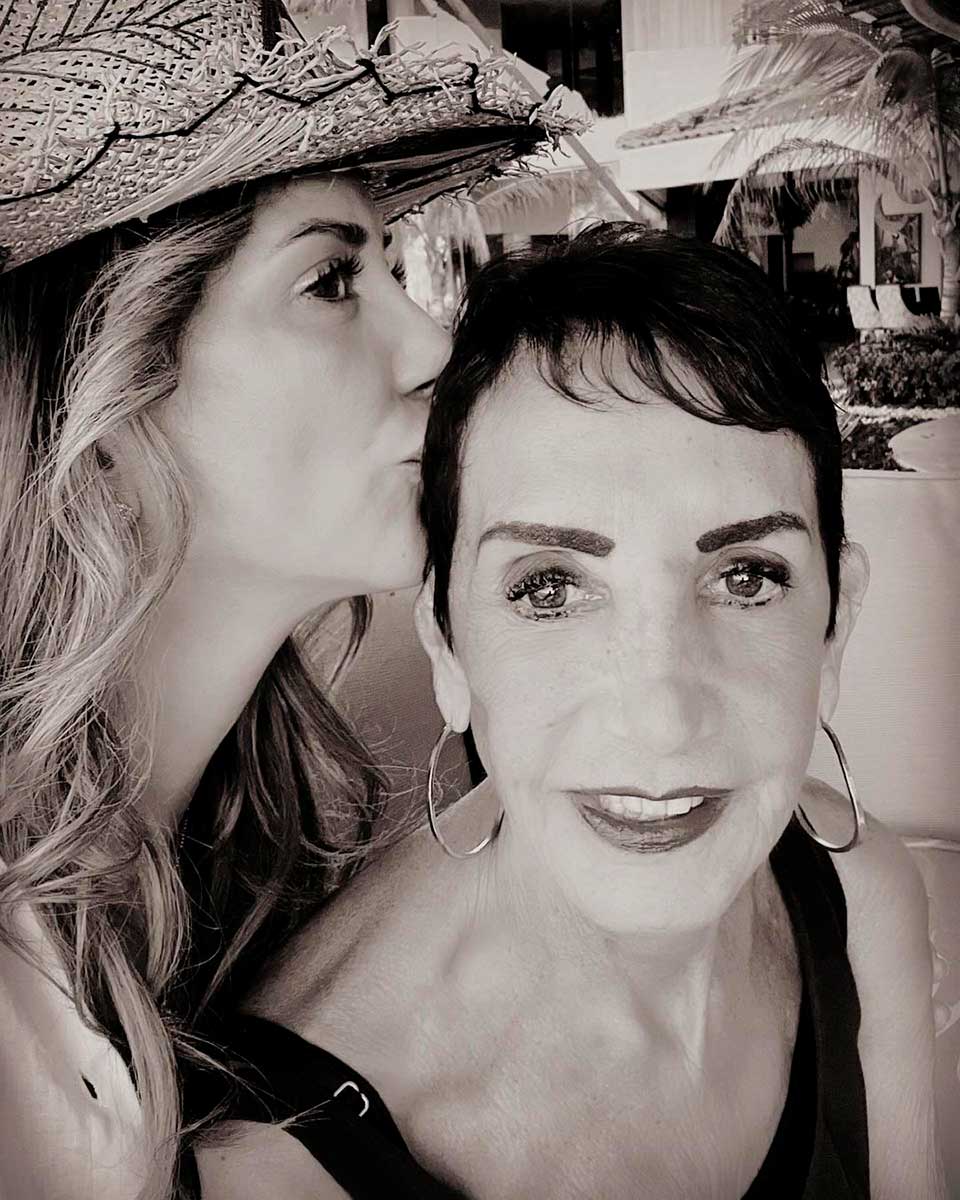 Mes con mes, Andrea Legarreta le dedica un mensaje a Doña Chabelita. 