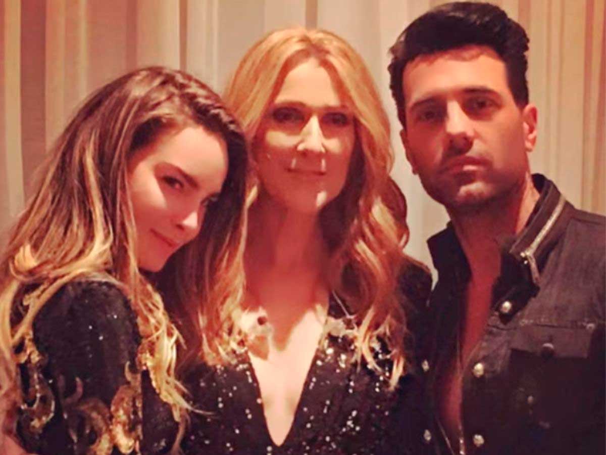 Beli presumió su foto junto a Céline, en donde también aparece su exnovio Criss Angel. 