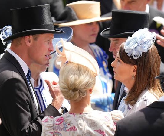 Carole Middleton tiene una relación de cercanía con su yerno, el príncipe William.