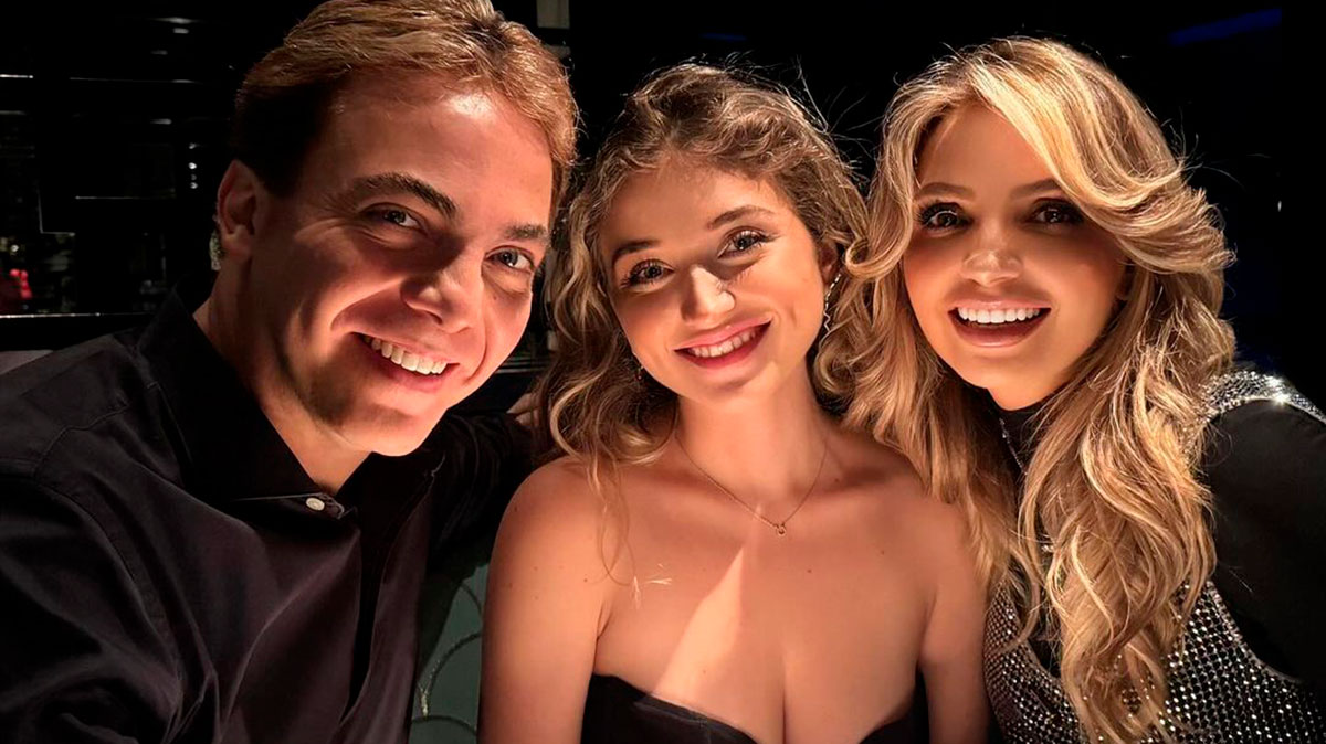 Cristian Castro compartió el feliz reencuentro con su prima Fernanda y la actriz Angélica Rivera