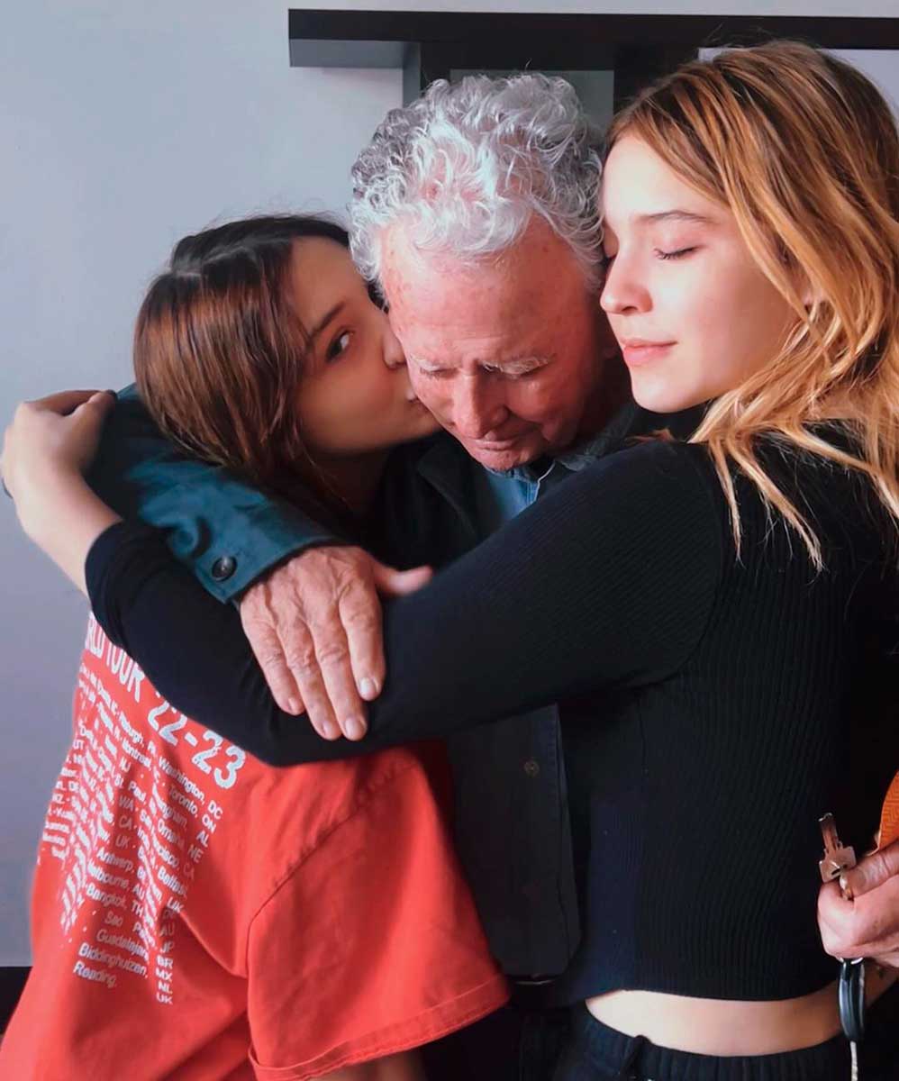 Don Juan, papá de la conductora, perdió a su compañera de vida el 31 de julio de 2023. 