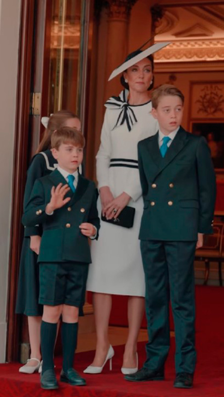 La princesa de Gales hizo un esfuerzo por verse perfecta de pies a cabeza y llevó tacones.