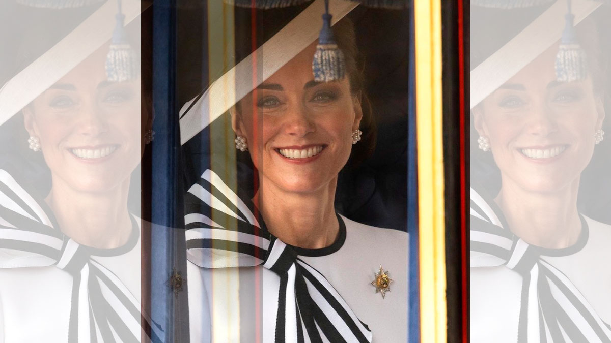 Kate Middleton tuvo un regreso público perfecto en ‘Trooping the Colour’, tras 6 meses de ausencia