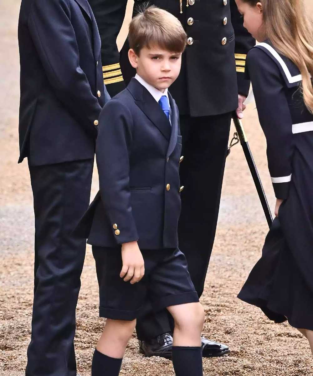 El desfile Trooping the Colour estuvo aderezado con la alegre actitud del príncipe Louis.
