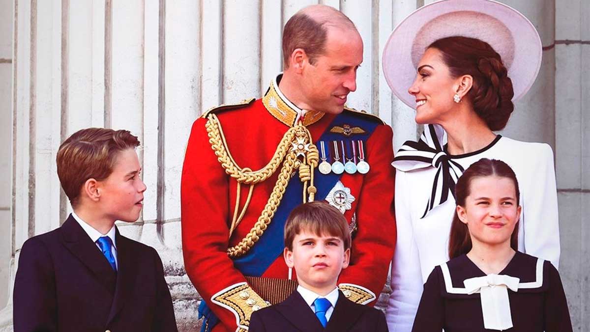 William ha sido el soporte principal de Kate Middleton en su lucha contra el cáncer. La mirada entre ambos denota el gran amor que existe entre ellos.