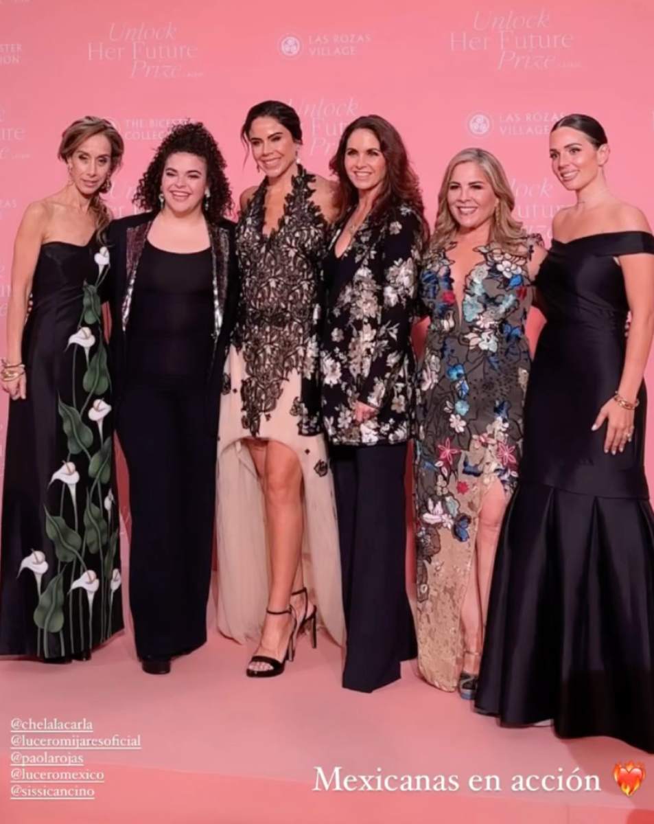 Carla Juan Chelala, Lucero Mijares, Paola Rojas, Lucero, Sissi Cancino.