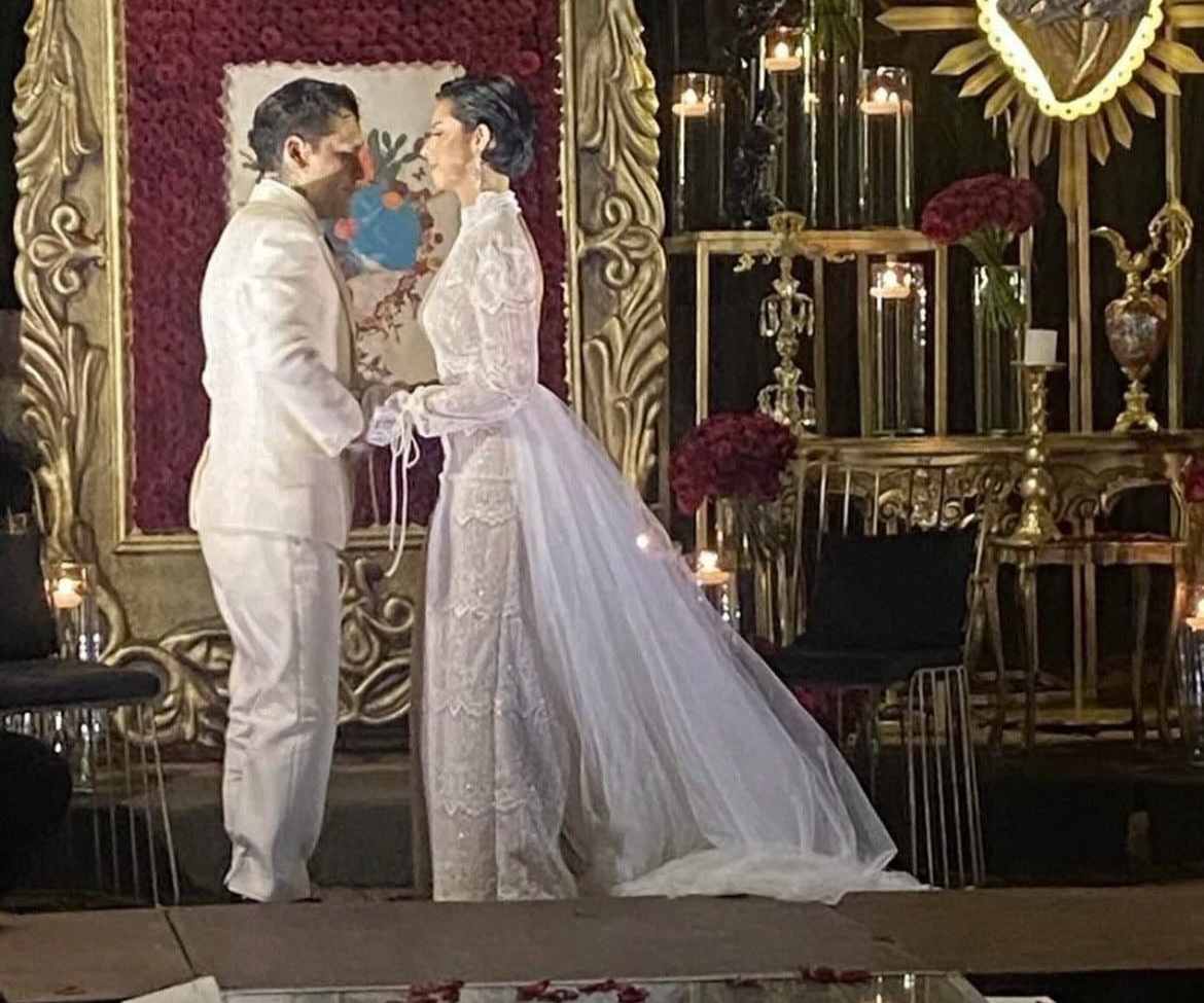 Ángela Aguilar y Christian Nodal se casaron el 24 de julio en Morelos. 