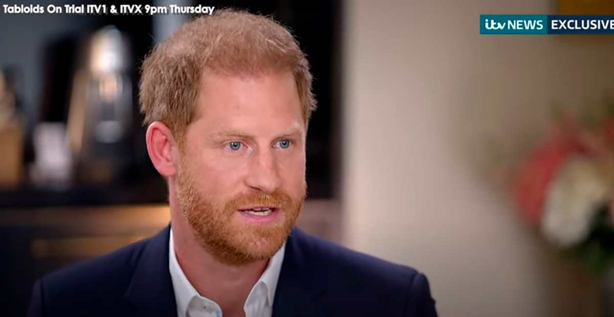 El principe Harry ofreció una entrevista para una nueva serie documental.