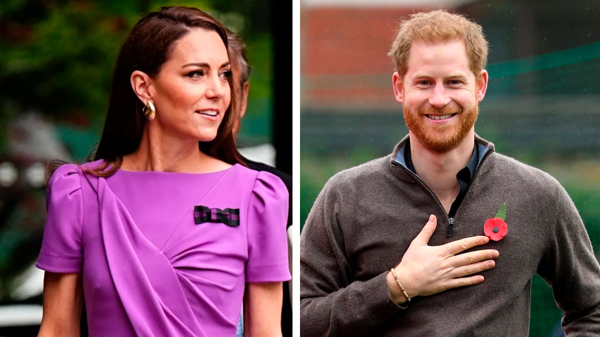 El príncipe Harry envió una carta a Kate Middleton luego de ver su aparición en Wimbledon, esto decía