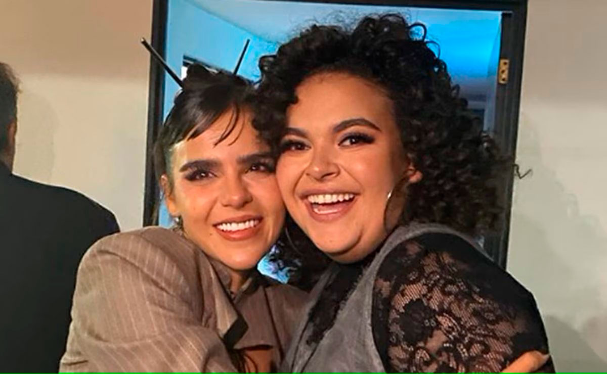 Lucerito se emocionó al encontrarse con la influencer Yuya.