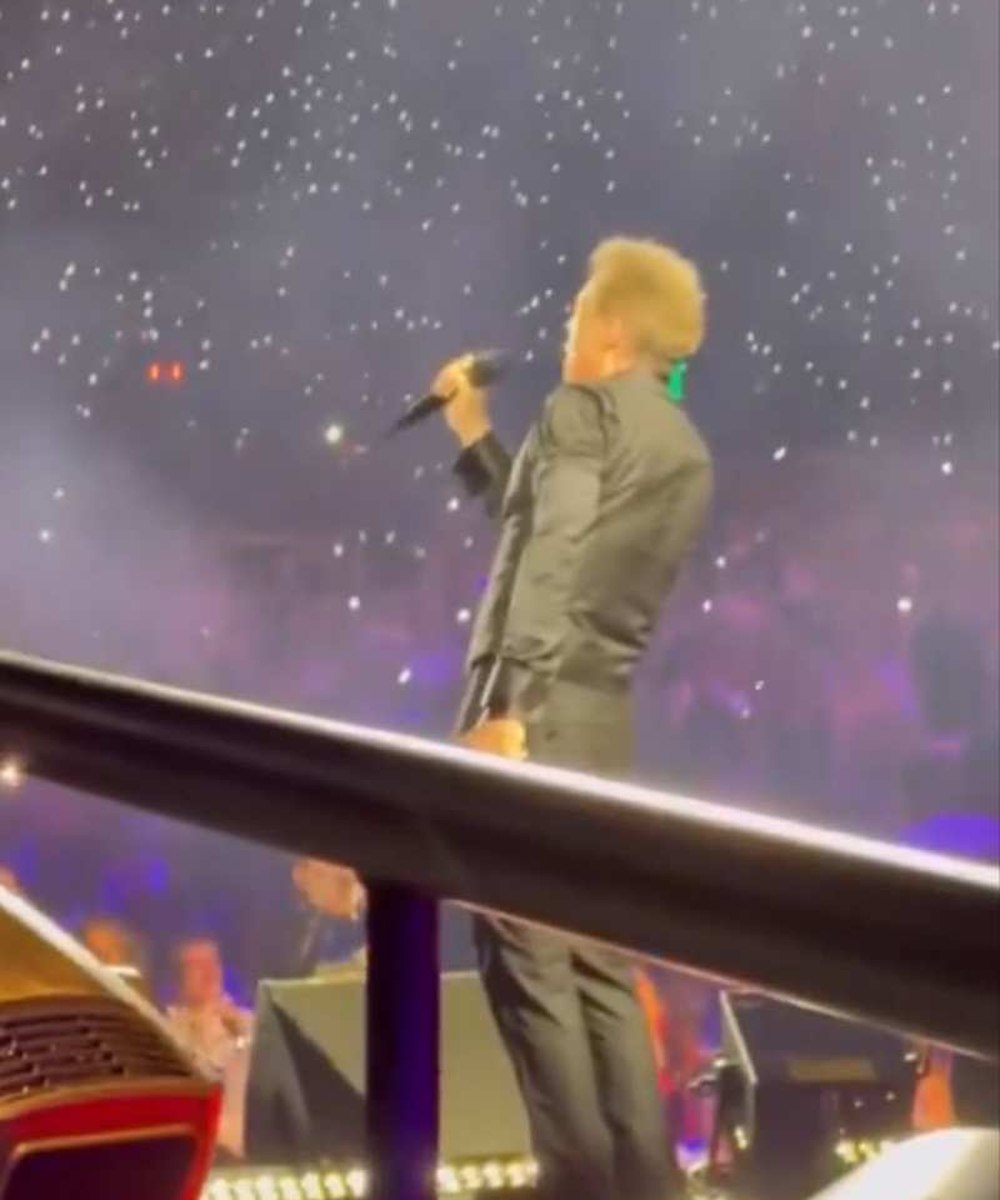 Sin quererlo, Paloma Cuevas reveló el lugar desde el que atestigua los conciertos de Luis Miguel.