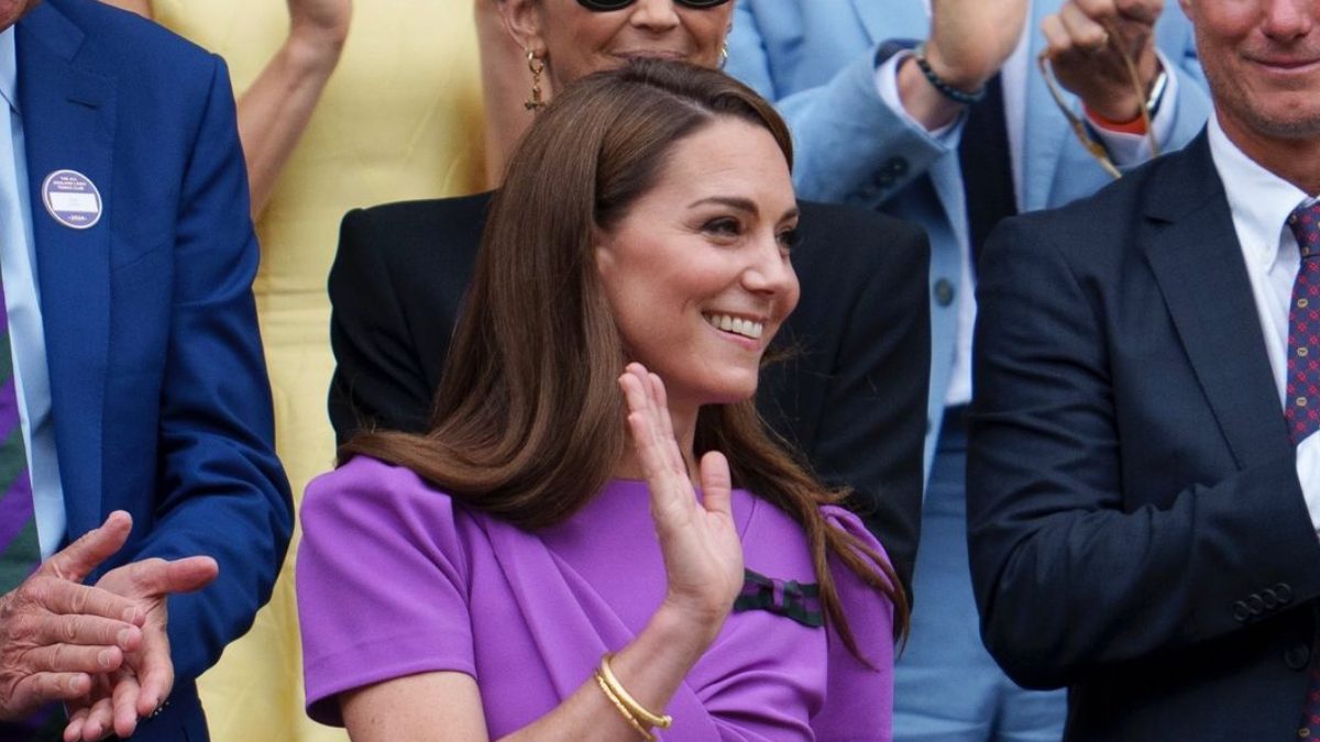 La emotiva aparición de Kate Middleton en Wimbledon con ovación incluida: esto reflejó su actitud
