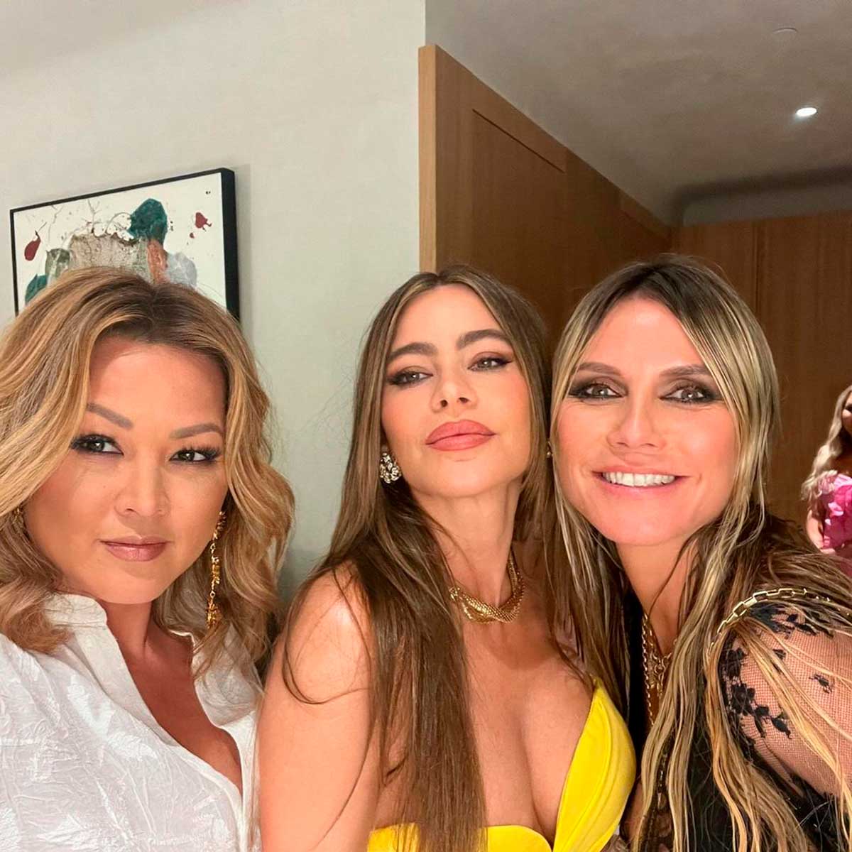 Heidi Klum asistió al cumpleaños de Sofía