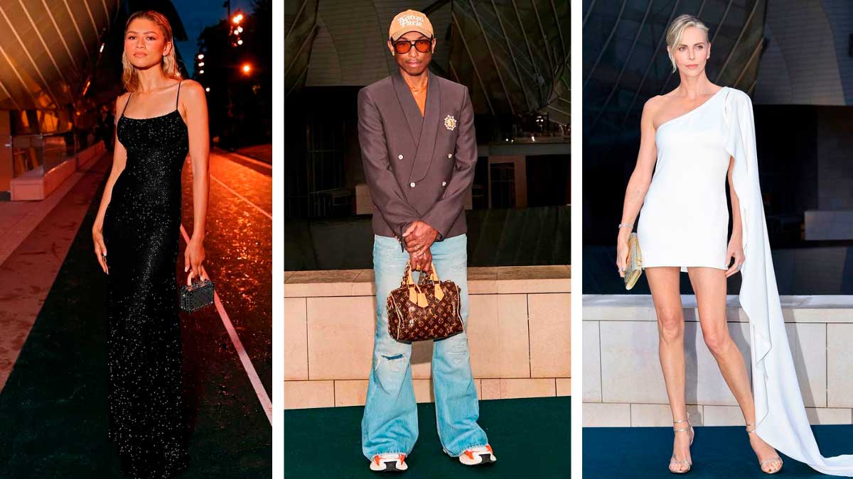 Gran desfile de celebs en la fiesta previa de los Juegos Olímpicos de París 2024 en la Fundación Louis Vuitton