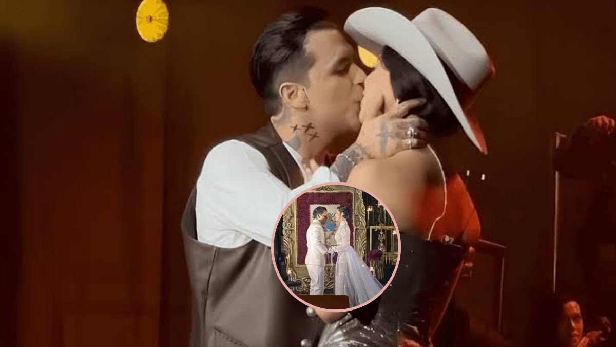 Ángela Aguilar y Christian Nodal se casaron en una boda muy privada en Cuernavaca, aquí las fotos que se filtraron de su gran día