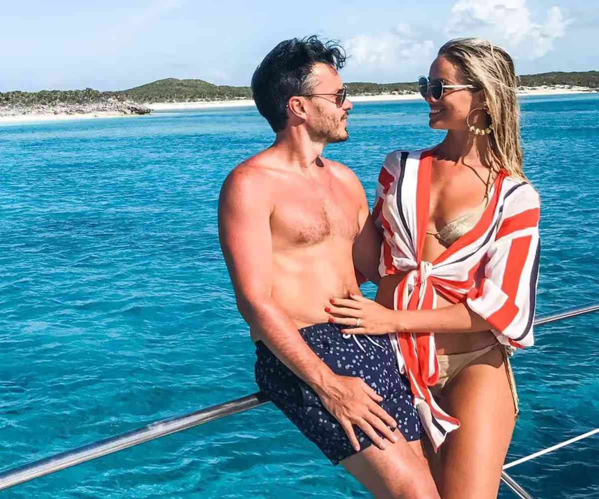 Javier Díaz y su esposa, Carla Zepeda fueron papás por primera vez en el 2020.